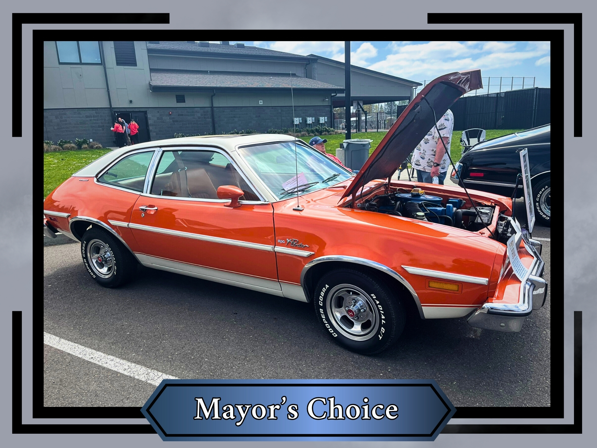 1975 Ford Pinto Pony MPG at the Nisqually Valley Spring Expo Car Show